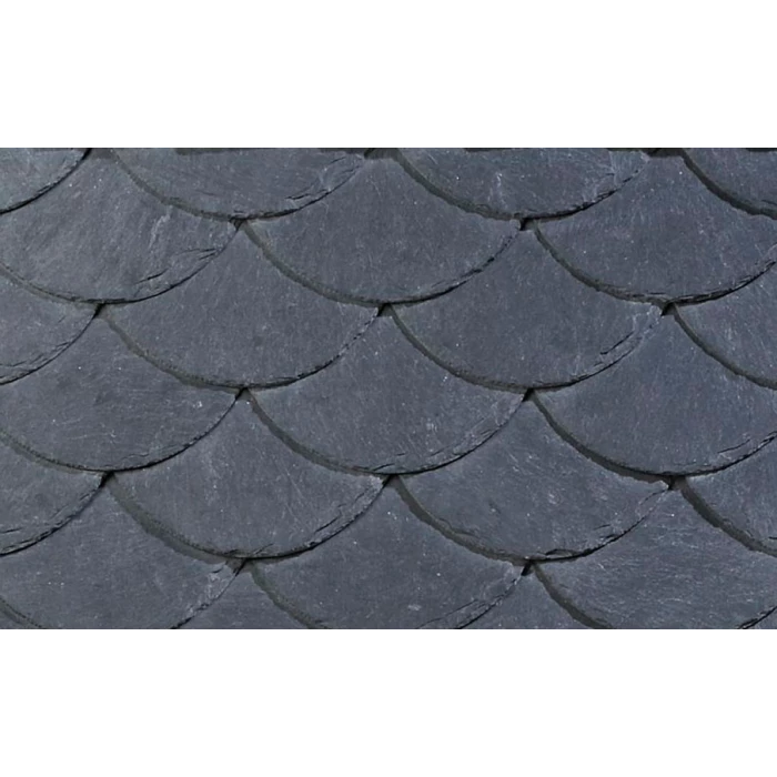 Сланцевая плитка Rathscheck декоративная кладка рыбьей чешуей, 22*15 см