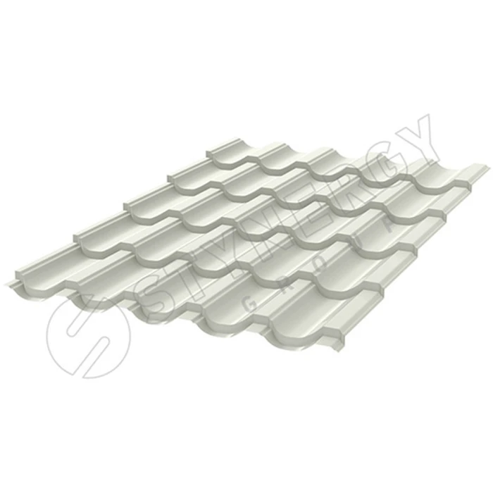 Металлочерепица Stynergy Garda CORUNDUM50 (0.5) RAL 9002