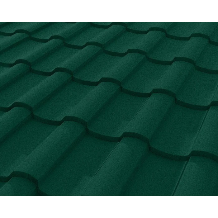 Металлочерепица Stynergy Stella Стальной Кашемир (0.5) RAL 6005