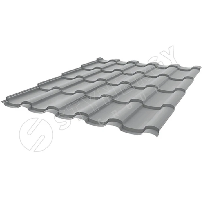 Металлочерепица Stynergy Stella CORUNDUM50 (0.5) RAL 7004